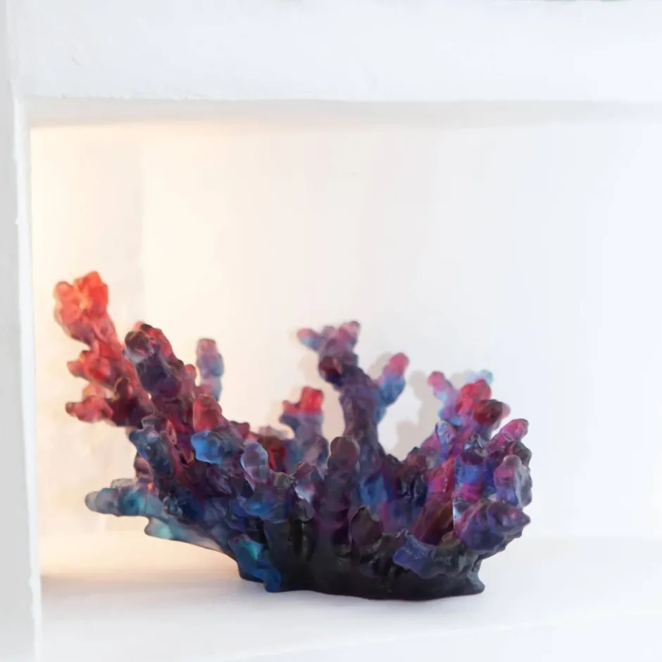 Online Coupe mm bleu rouge mer de corail daum Coupes Cristal