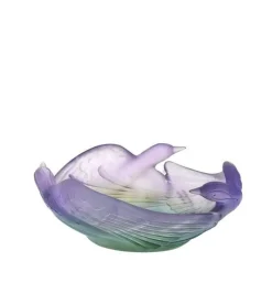 Clearance Coupe oiseaux paradis daum Coupes Cristal