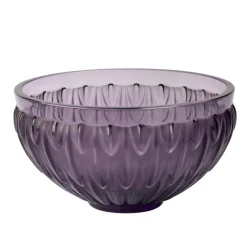 Coupe plumes Lalique Coupes, Coupelles Et Photophores|Coupes Cristal