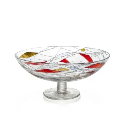 Clearance Coupe sur pied cristal Galleria Décoration|Coupes, Coupelles Et Photophores