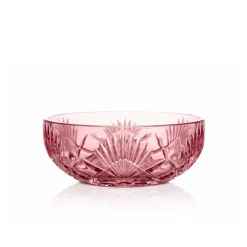 Hot Coupelle à fruit cristal rose prestige Coupes, Coupelles Et Photophores|Coupelles Cristal