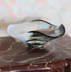 Online Coupelle cristal arlequin blanc noir Coupes, Coupelles Et Photophores|Coupelles Cristal