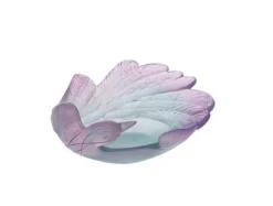 New Coupelle oiseaux paradis daum Coupelles Cristal