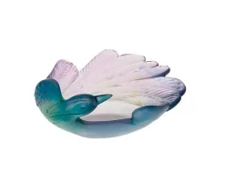 Coupelle oiseaux paradis daum Coupelles Cristal