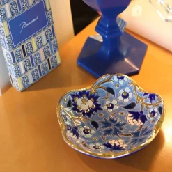 Sale Coupelle ourlée Héritage bleu Émaux de Longwy Coupes & Photophores|Vide-Poches Cristal