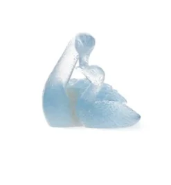 New Couple cygnes daum Bestiaire|Figurines Miniature Cristal