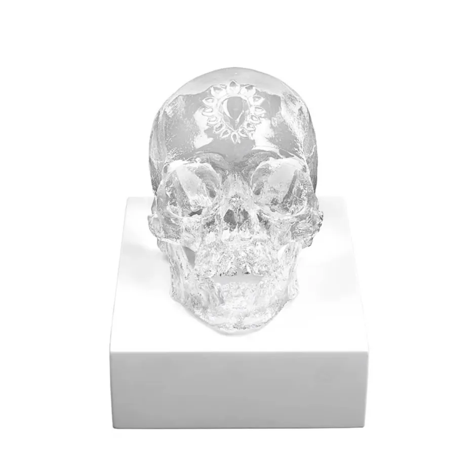 Hot Crâne eternal Sleep Damien Hirst & Lalique 2017 cire perdue Sculptures Et Figurines|Sculptures Cristal