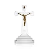 Discount Crucifix cristal sablé de bohême Décoration|Symboles Religieux Cristal