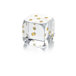 Online Dé presse-papier cristal baccarat Décoration|Sulfures, Presse-Papiers Cristal