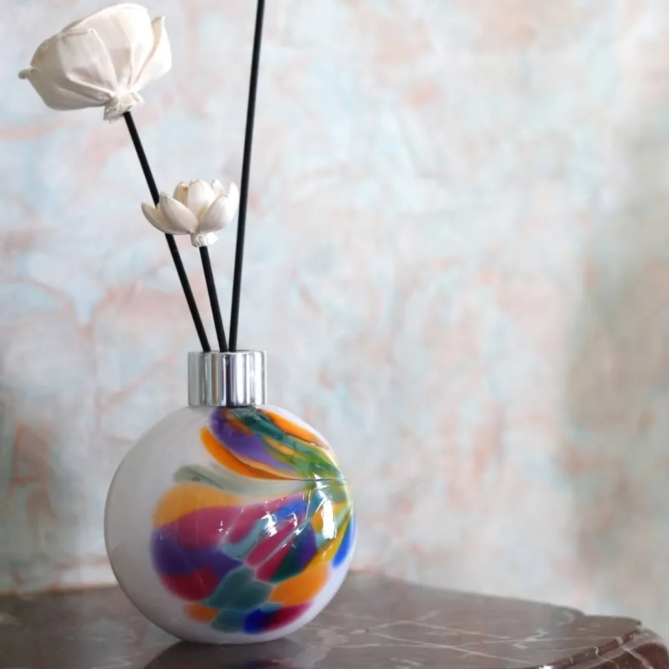 Sale Diffuseur parfum cristal de Lorraine arc-en-ciel Flacon De Parfum|Décoration