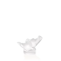 Online Duo colombes P.M lalique Animaux Cristal|Sculptures Et Figurines