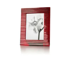 Hot Eye cadre photo rouge Baccarat Décoration|Cadres Photo Cristal