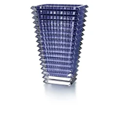 Online Eye vase rectangulaire bleu baccarat Vases Cristal Couleur|Vases