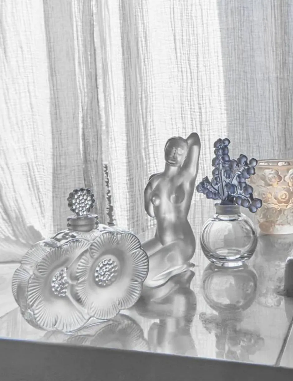 Online Flacon à parfum fleurs lalique Flacons De Parfum