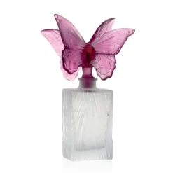 Outlet Flacon couple de papillons daum Flacon De Parfum
