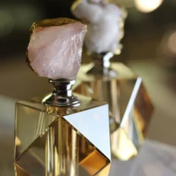 Online Flacon de parfum l’amoureux cristal et quartz rose Flacon De Parfum