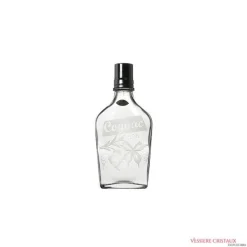 Flasque cognac cristal taillée Art De La Table|Flasque, Bouteille Cristal