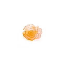 Outlet Fleur décorative rose royale Daum Fleurs Cristal|Sulfures, Presse-Papiers Cristal