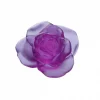 Discount Fleur ultraviolet rose passion daum Fleurs Cristal|Sulfures, Presse-Papiers Cristal