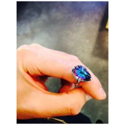 Online Fleurs de psydélic bague baccarat Bagues Cristal|Bagues