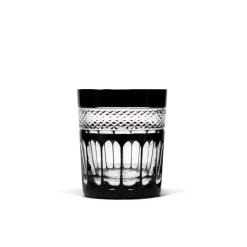 Gobelet cristal noir pénombre Art De La Table|Verre À Whisky