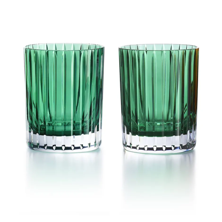 Best Gobelet harmonie vert émeraude x2 baccarat Art De La Table|Verre À Whisky