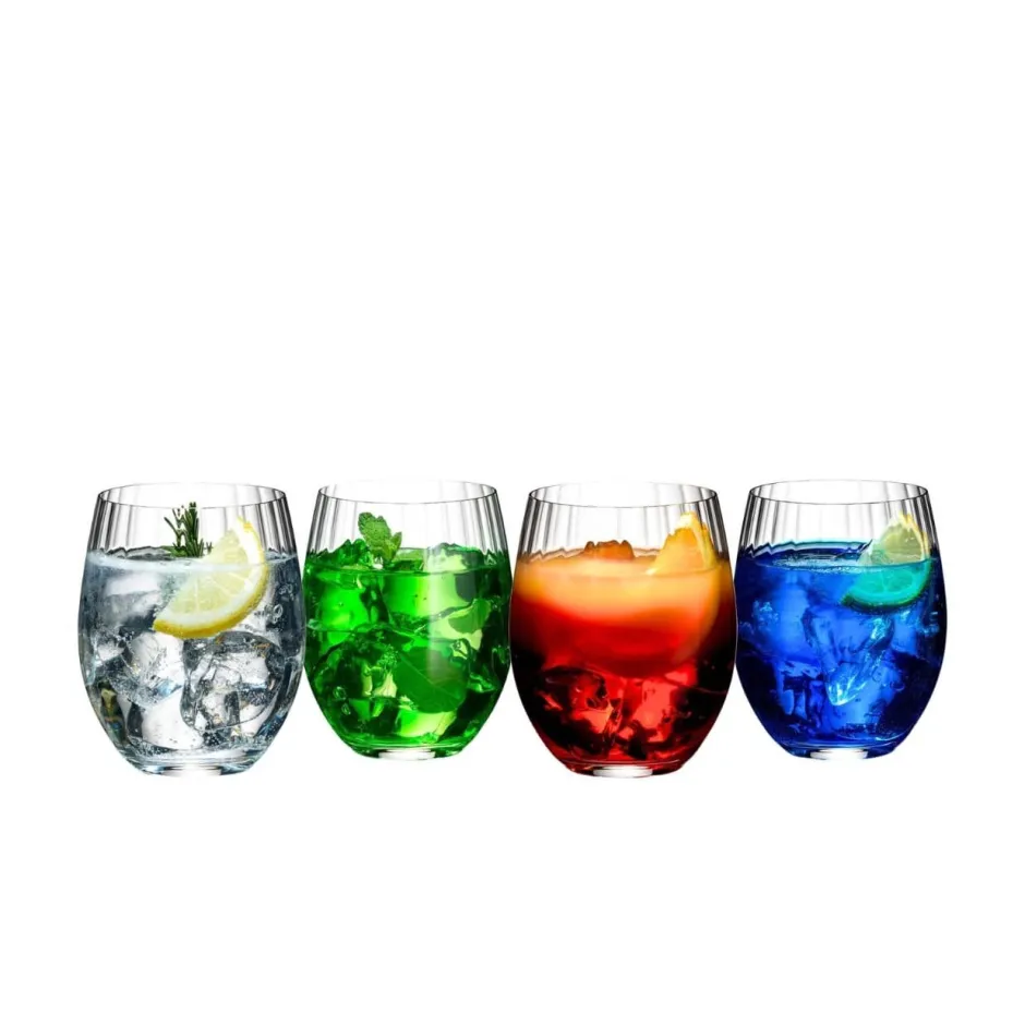 Clearance Gobelet Mixing Set pour tonic Riedel X4 Art De La Table|Coffrets Verres Cristal