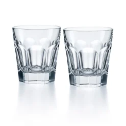 New Harcourt 1841 gobelet old x2 baccarat Art De La Table|Verre À Whisky