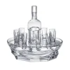 Outlet Harcourt abysse service à vodka + carafe Baccarat Art De La Table
