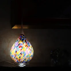 Online Lampe bubble Lollipop sablée cristal de Lorraine Luminaires|Lampes Cristal