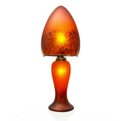 Online Lampe champignon pâte de verre 012 rouge Luminaires|Lampes Pâte De Verre