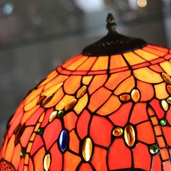 New Lampe en verre vitrail n°7 Lampes Pâte De Verre|Lampes Cristal