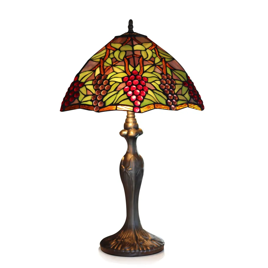 Discount Lampe en verre vitrail n°1 Lampes Pâte De Verre|Lampes Cristal