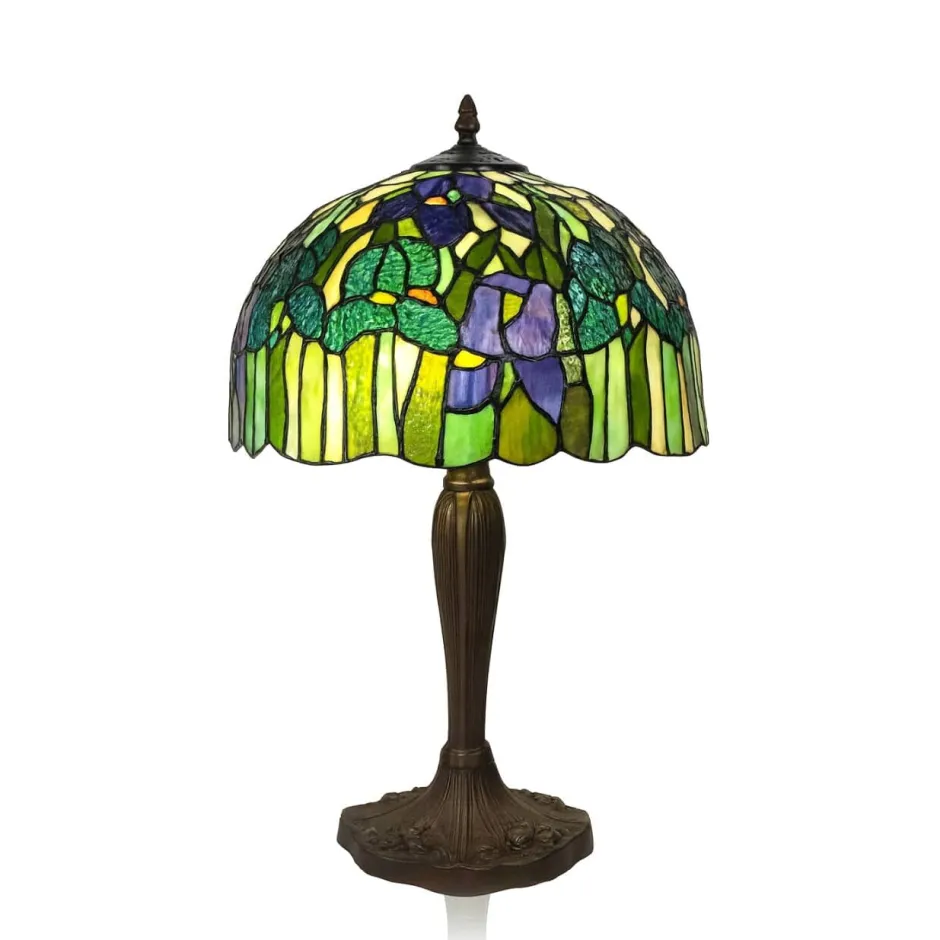 Outlet Lampe en verre vitrail N°12 Lampes Pâte De Verre|Lampes Cristal