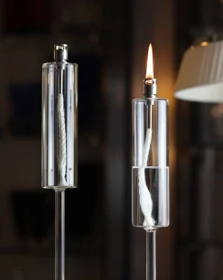 Clearance Lampe huile bougie verre Coupes, Coupelles Et Photophores|Photophores, Bougeoirs Cristal