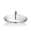 Hot Lampe huile galet verre mm Photophores, Bougeoirs Cristal|Lampes Cristal