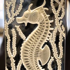 New Lampe Poséidon cristal Lalique abat-jour blanc Lampes Cristal|Luminaires