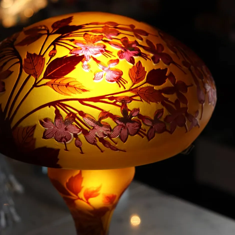 Best Lampe pâte de verre art nouveau – A Tip Gallé Lampes Cristal|Luminaires