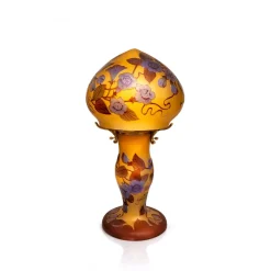 Clearance Lampe pâte de verre art nouveau n°4 Tip Gallé Lampes Pâte De Verre|Lampes Cristal