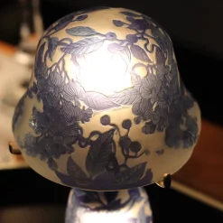 New Lampe pâte de verre art nouveau n°3 Tip Gallé Luminaires|Lampes Pâte De Verre