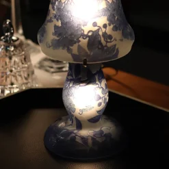 New Lampe pâte de verre art nouveau n°3 Tip Gallé Luminaires|Lampes Pâte De Verre