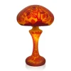 New Lampe pâte de verre art nouveau F1 Tip Gallé Luminaires|Lampes Pâte De Verre