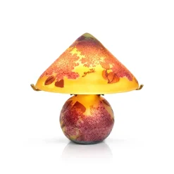 Hot Lampe pâte de verre conique tip gallé N°22 Luminaires|Lampes Pâte De Verre