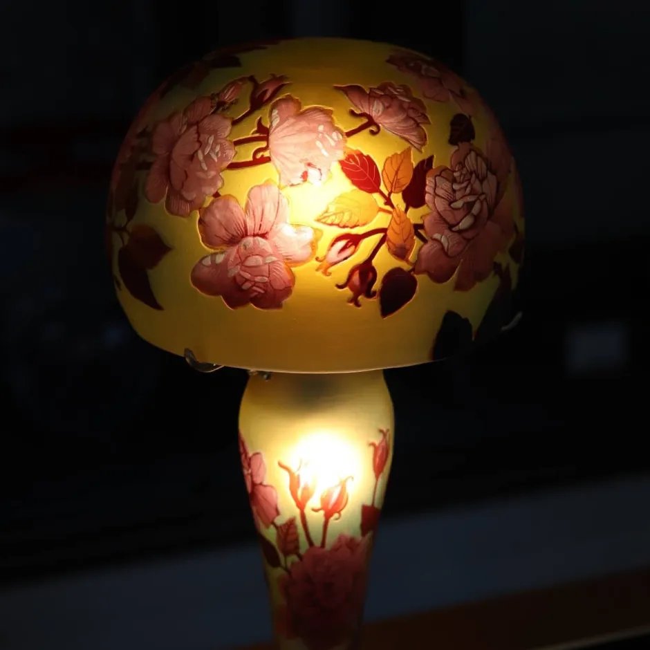 Clearance Lampe pâte de verre Tip Gallé N°18 Luminaires|Lampes Pâte De Verre