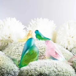 Best Les fiancés vert jaune pm daum par pierre-yves rochon Bestiaire|Animaux Cristal