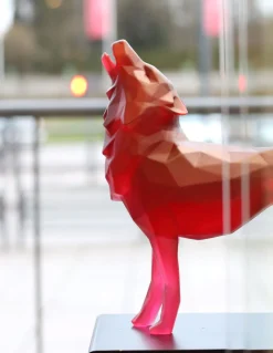 Outlet Loup Wild wolf rouge orlinski daum Bestiaire|Editions D’Art