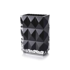 Louxor vase diamant noir Baccarat Vases|Vases Cristal Couleur