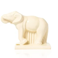 Sale Éléphant Lemanceau Craquelés Faïence de Lunéville Lunéville