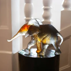 Sale Éléphant Savana MM de Isabelle Carabantes Daum Bestiaire|Animaux Cristal