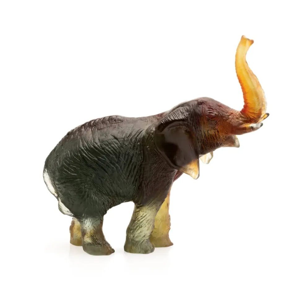 Discount Éléphant vert mm j.f leroy daum Bestiaire|Animaux Cristal